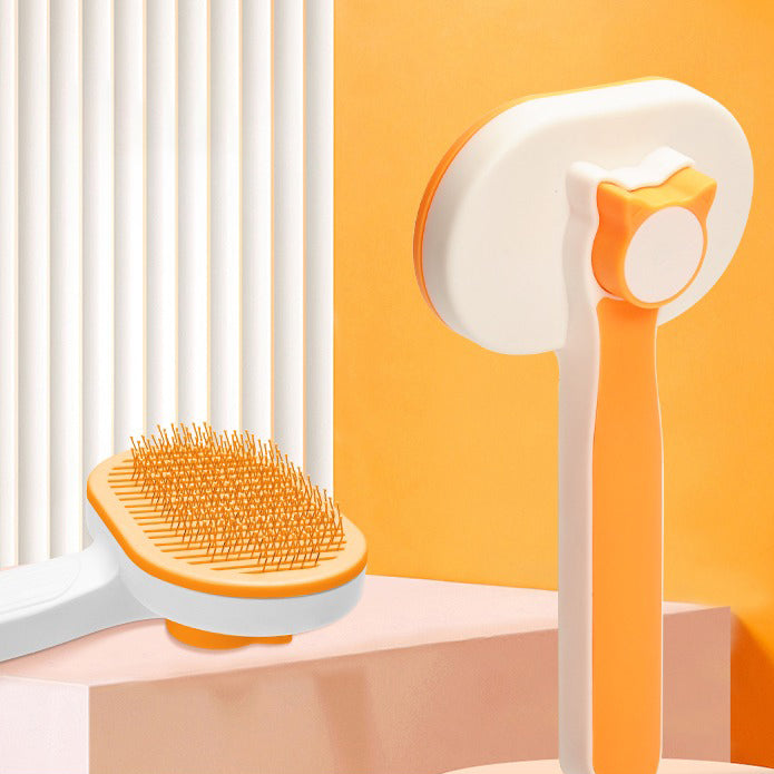 Self-cleaning Widen Pet Grooming Brush