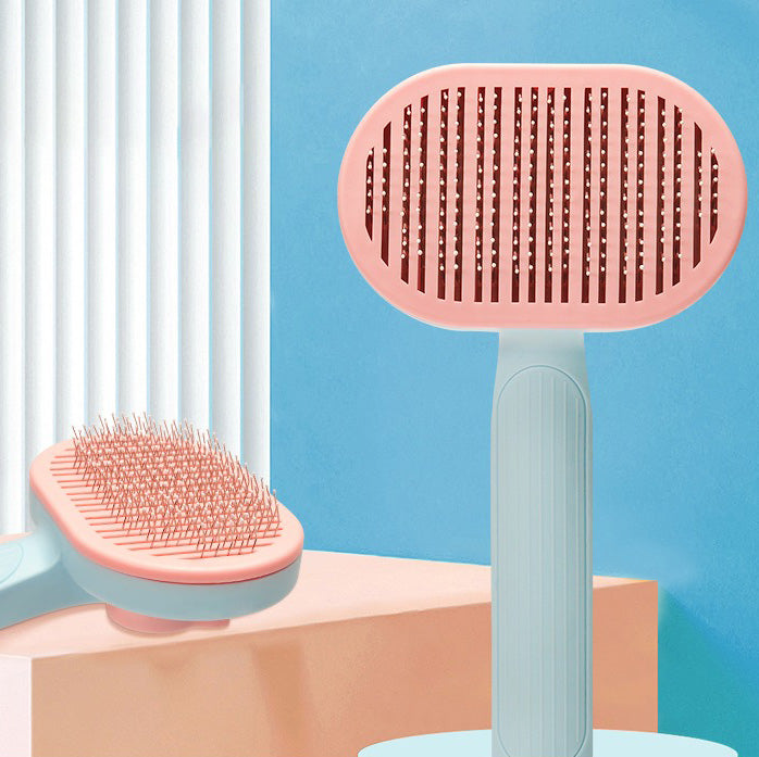 Self-cleaning Widen Pet Grooming Brush