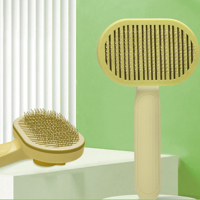 Self-cleaning Widen Pet Grooming Brush