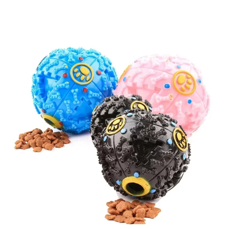 Food Dispensing Ball Dog Toy