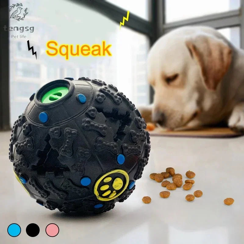 Food Dispensing Ball Dog Toy