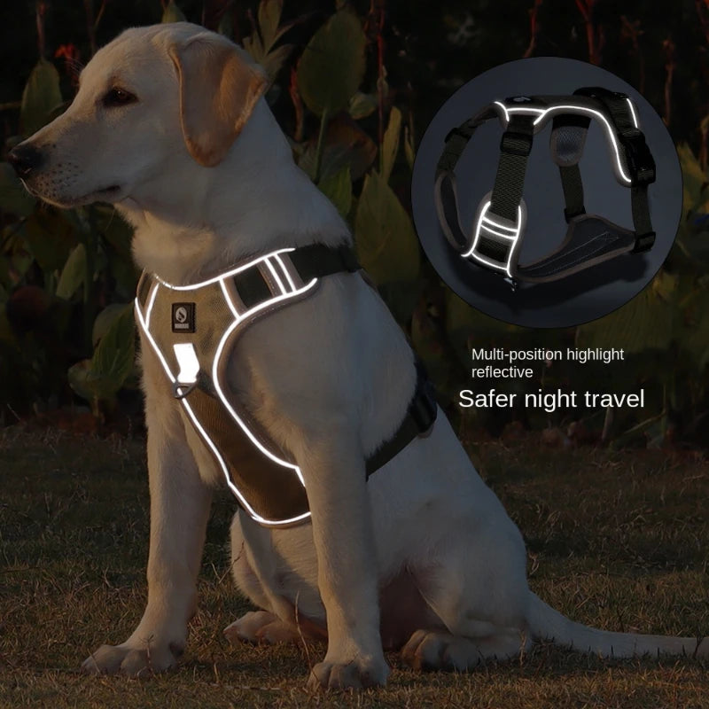 Harryoo Reflective Safety Dog Harness