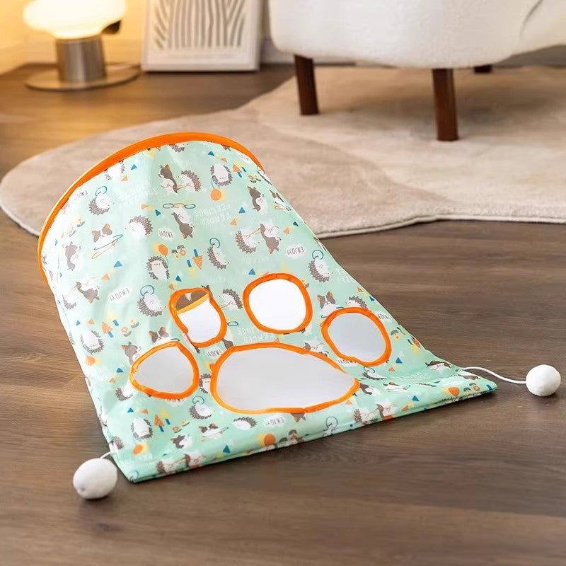 Sonorous Polyester Bag Cat Toy