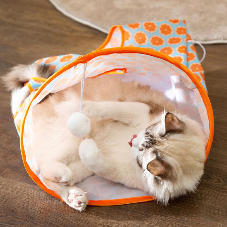 Sonorous Polyester Bag Cat Toy