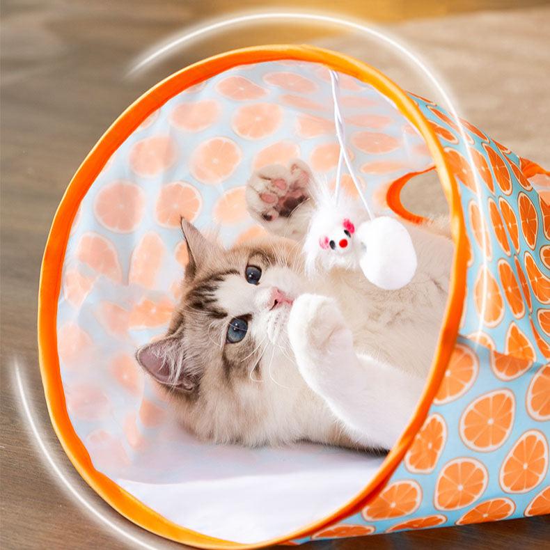 Sonorous Polyester Bag Cat Toy