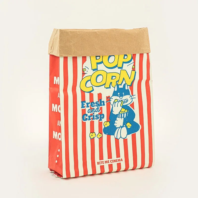 Popcorn Kraft Paper Bag Pet Toy