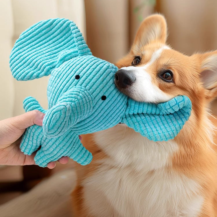 Animal Plush Wear-resistant Squeaky Dog Toy