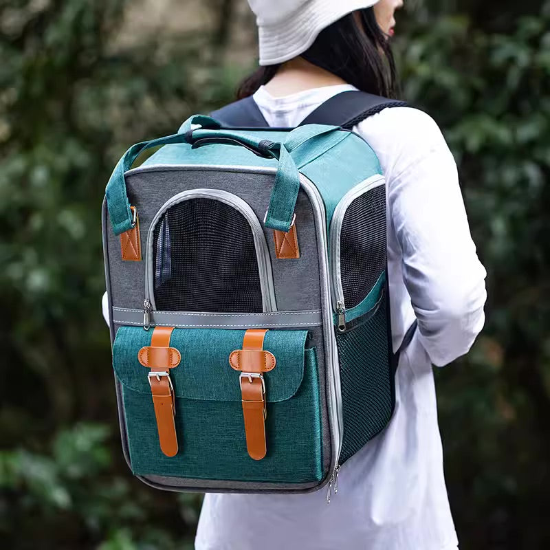 Buckle Pet Backpack Bag