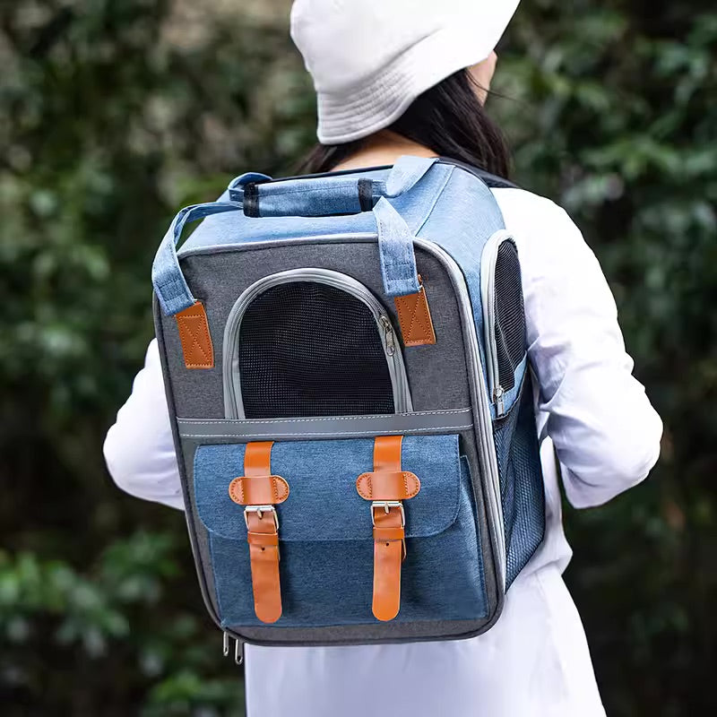 Buckle Pet Backpack Bag