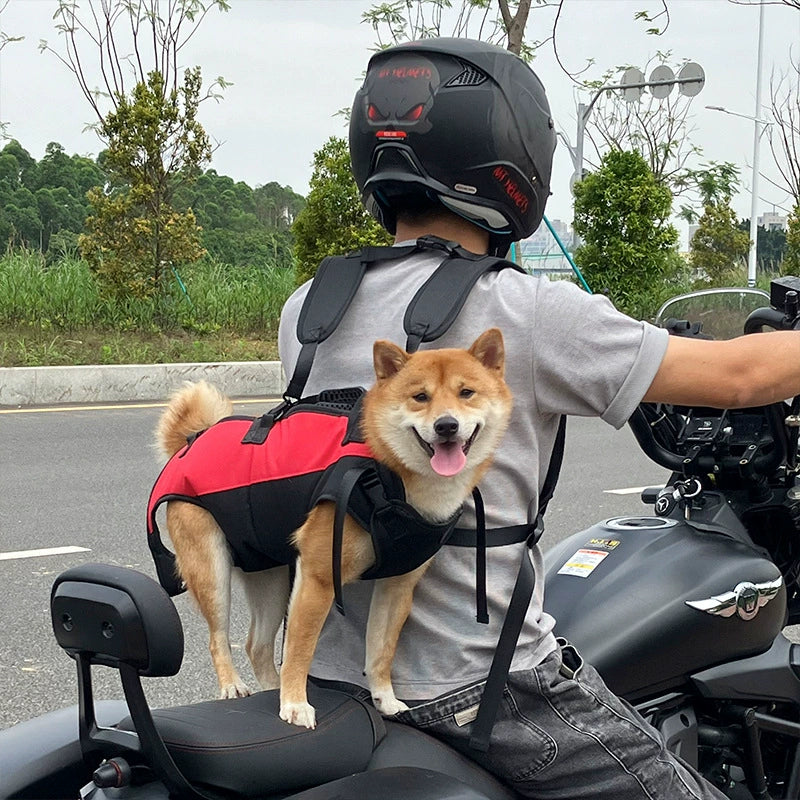 Riding Dog harness Carrier Bag