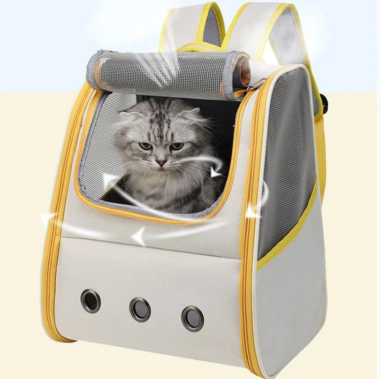 Breathable Pet Cat Carrier Backpack