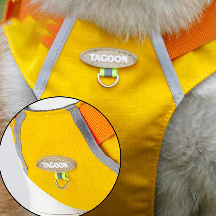 Zipper Pocket Dog Harness