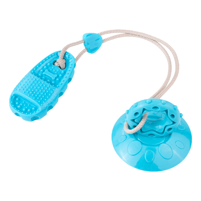 Slipper Shaped Suction Cup Dog Toy